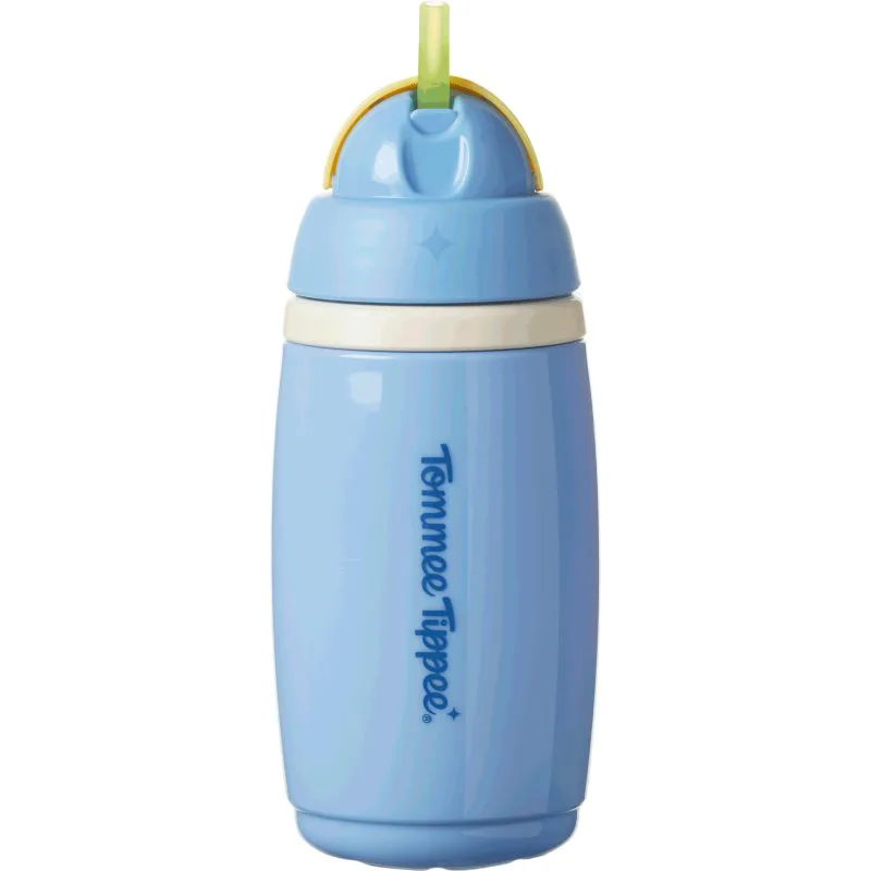 Tommee Tippee Active Cup κύπελλο με καλαμάκι Blue 12m+ 266 ml