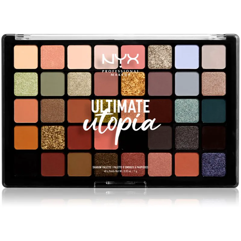 NYX Professional Makeup Ultimate Utopia Παλέτα σκιών για τα μάτια 40 x 1 γρ