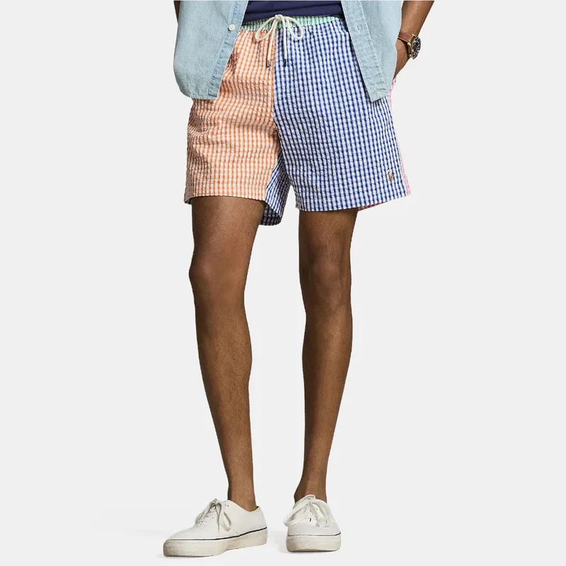 Polo Ralph Lauren Seersucker Ανδρικό Σορτς Μαγιό (9000260136_1523)