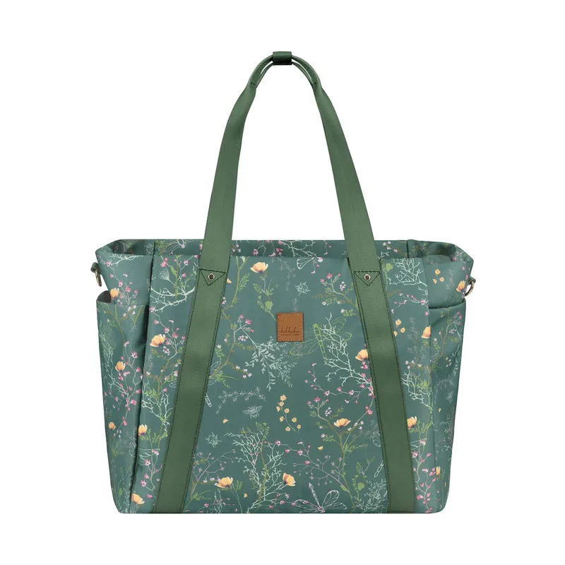 Τσάντα Αλλαξιέρα (43x17x35) Kikka Boo Florence Secret Garden Green