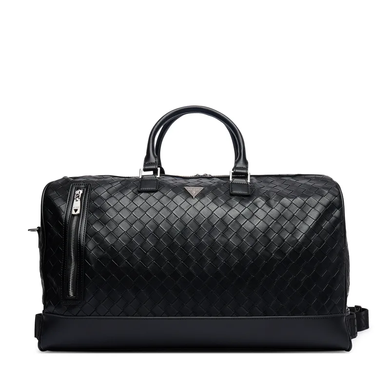 Τσάντα Σαββατοκύριακου Guess Torino Triangle TMTOWO P6334 Μαύρο