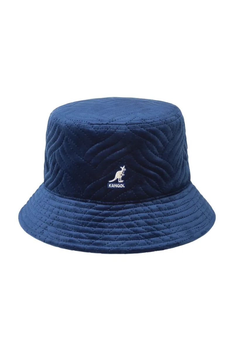 KANGOL Unisex Καπέλο Plush Wave Puff Bucket - Μπλε-K5473-BLUE