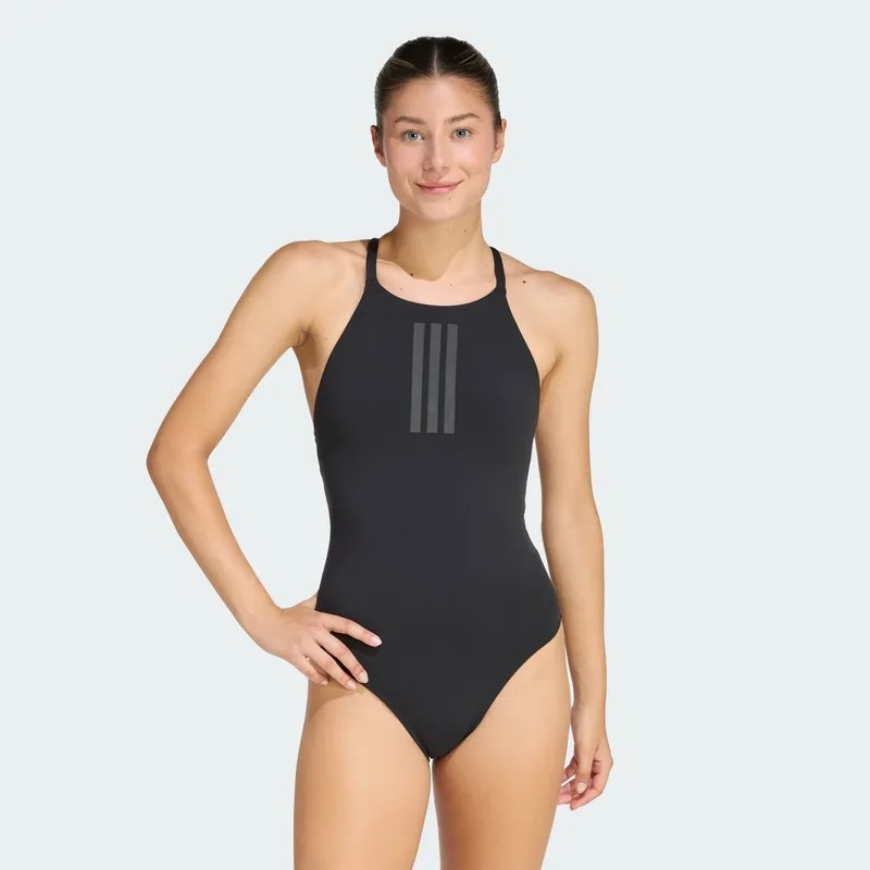 adidas sportswear W Iconisea Ribbed Padded Thin Straps Swimsuit (9000258814_90436)