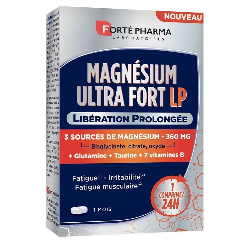 Forte Pharma Magnesium Ultra Forte LP Stress and Fatigue 30 prolonged-release tablets