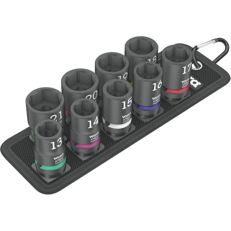 WERA Belt C Impaktor 1 Socket Set