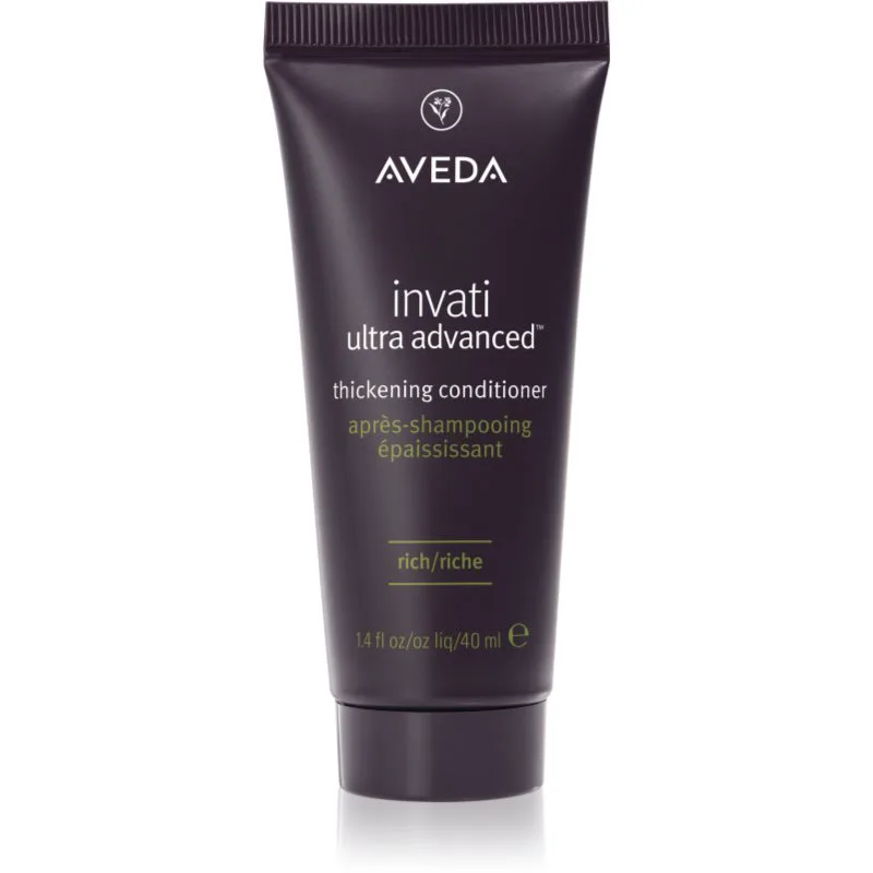 Aveda Invati Ultra Advanced™ Thickening Conditioner Rich εντατικό κοντίσιονερ για λεπτά και αδύναμα μαλλιά 40 ml