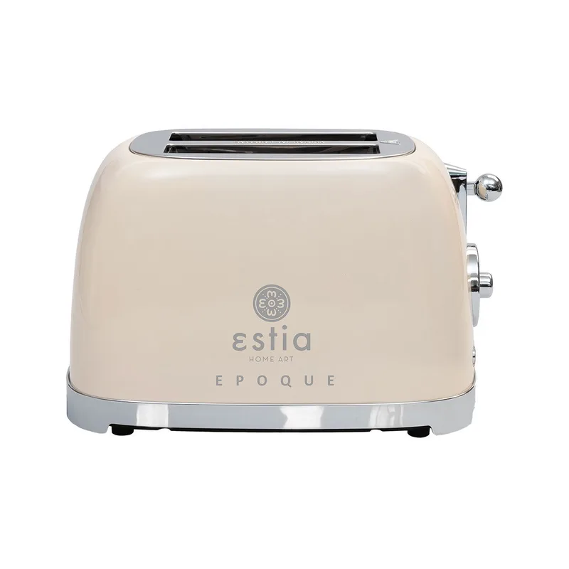 ESTIA ΦΡΥΓΑΝΙΕΡΑ ΡΕΤΡΟ EPOQUE 2 ΘΕΣΕΩΝ 815w ΚΡΕΜ 06-12151