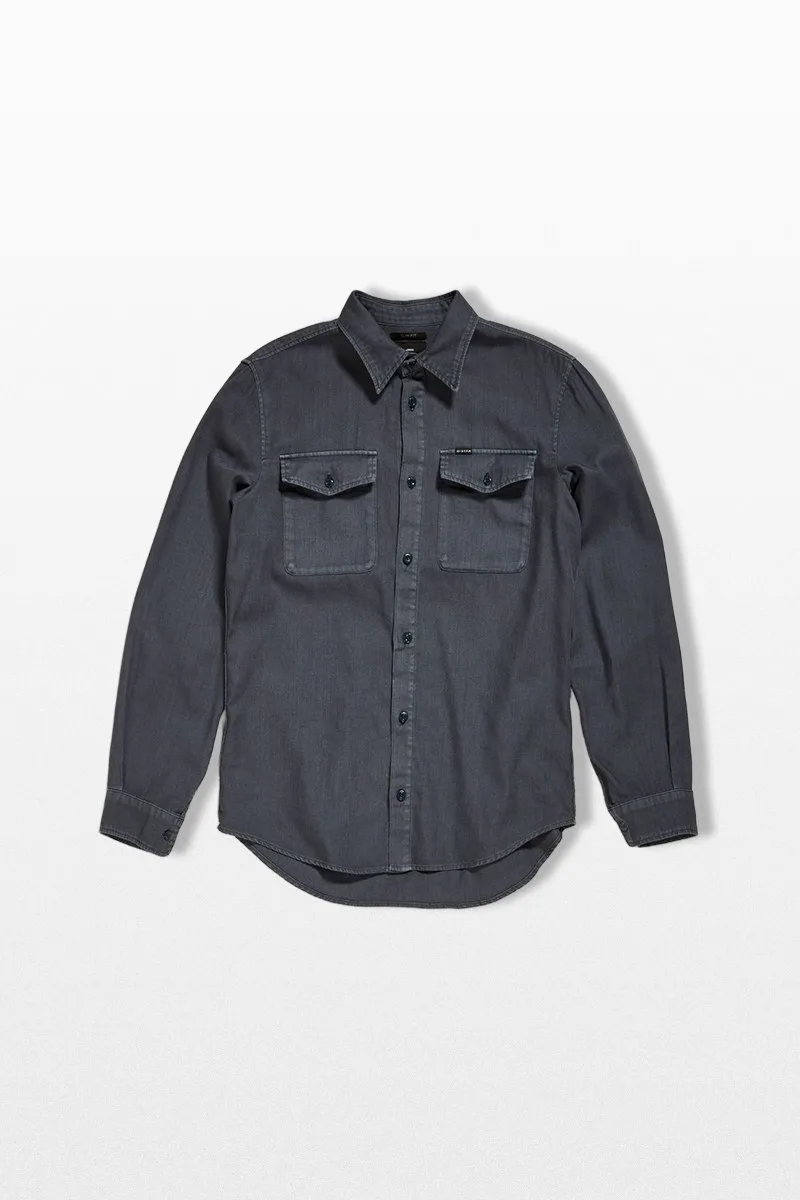 G-STAR Ανδρικό Γκρι Marine Slim Shirt