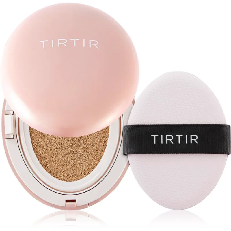TIRTIR Mask Fit All Cover Cushion Mini ματ μεικ απ σε σφουγγαράκι απόχρωση 25N Mocha 4.5 γρ