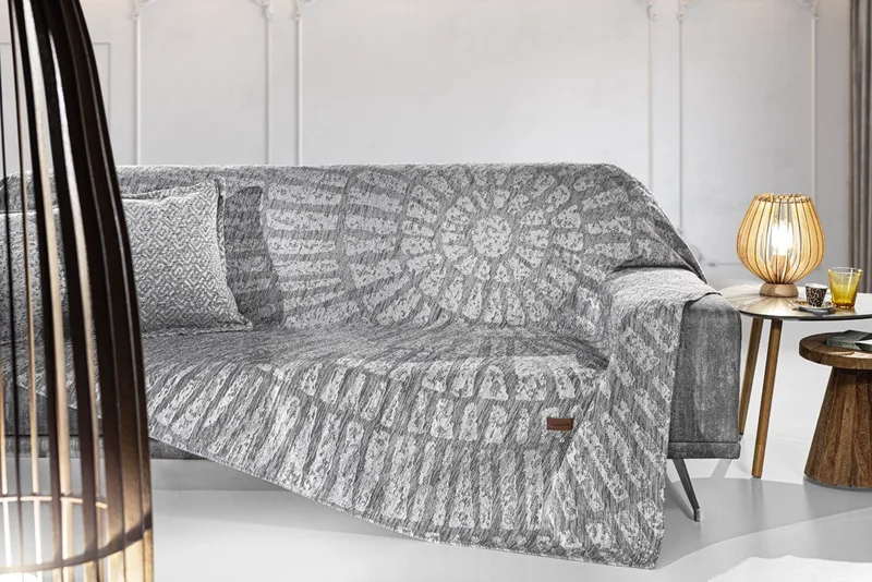 Ριχτάρι Πολυθρόνας Guy Laroche Siren Grey 180x150