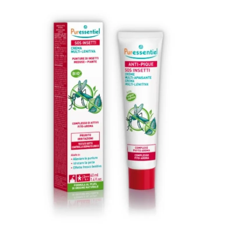 Puressentiel Anti mosquitoes Organic Multi Soothing Cream 40 ml