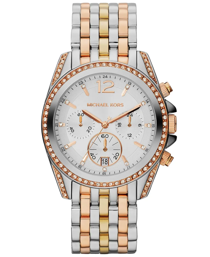 Michael Kors Women MK5888 (39MM) Silver and Χρυσό