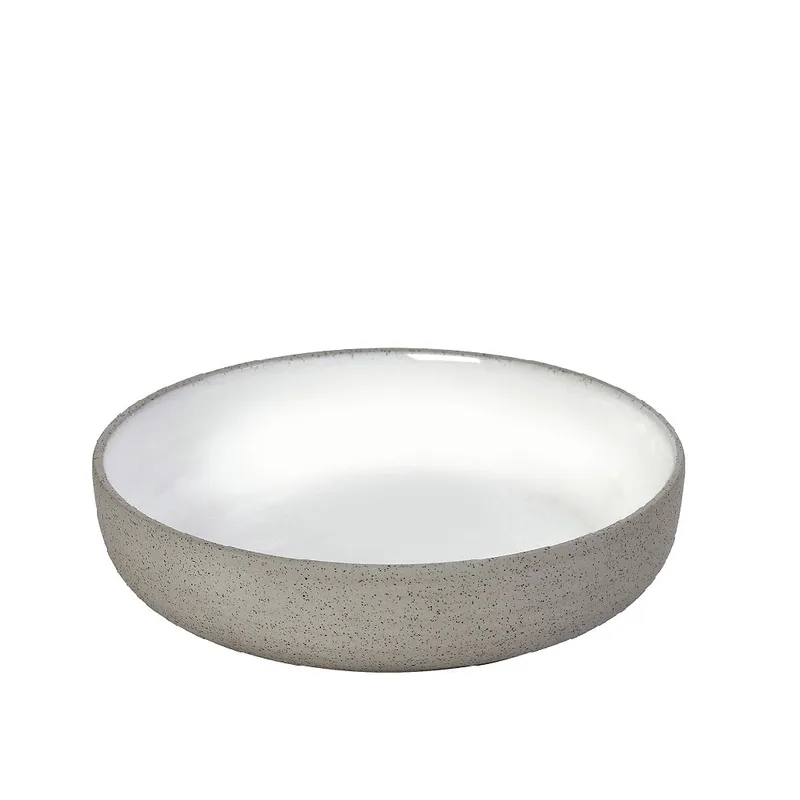 Πιάτο Βαθύ Φαγητού Stoneware Sandy White ESPIEL 20,5x4,5εκ. GMT432K3 (Σετ 3 Τεμάχια) (Χρώμα: Λευκό, Υλικό: Stoneware, Μέγεθος: Μεμονωμένο) - ESPIEL - GMT432K3