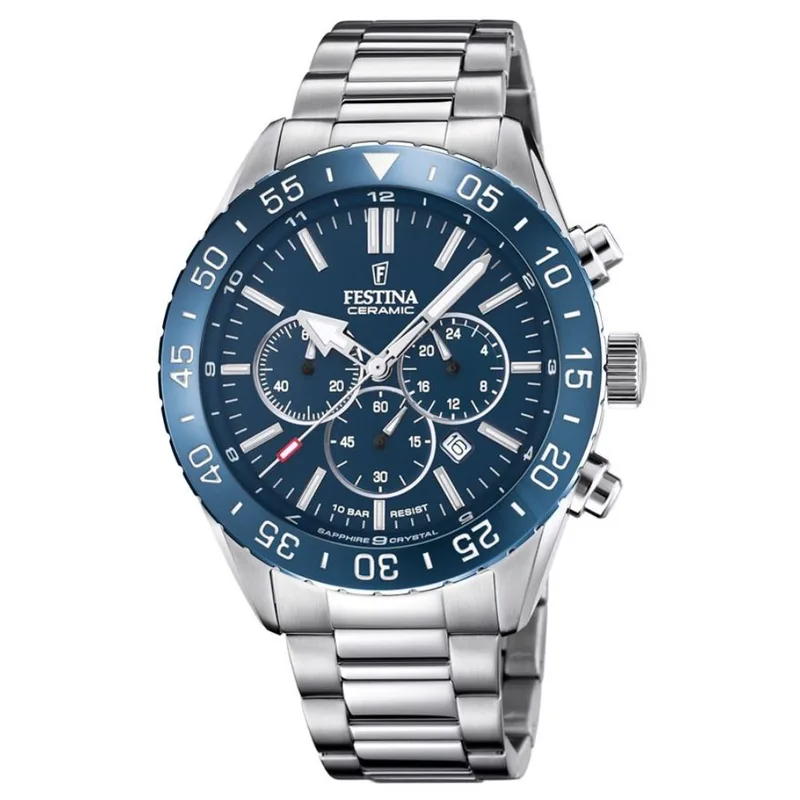 Ρολόι Ανδρικό Stainless Steel Chronograph Festina F20575/2