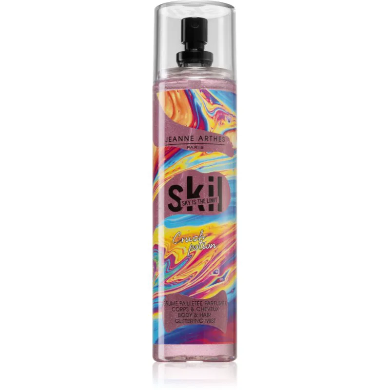 Skil Toxic Love Crush Potion αρωματικό σπρεϊ σώματος με στρας για γυναίκες 250 ml