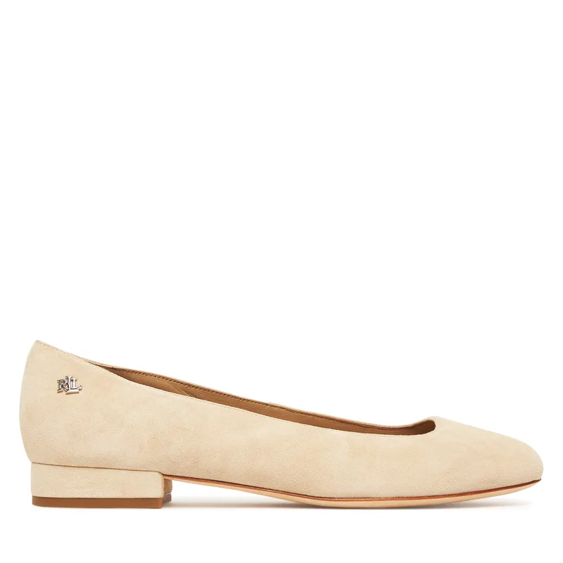 Μπαλαρίνες LAUREN RALPH LAUREN Emellie 802974358001 Μπεζ
