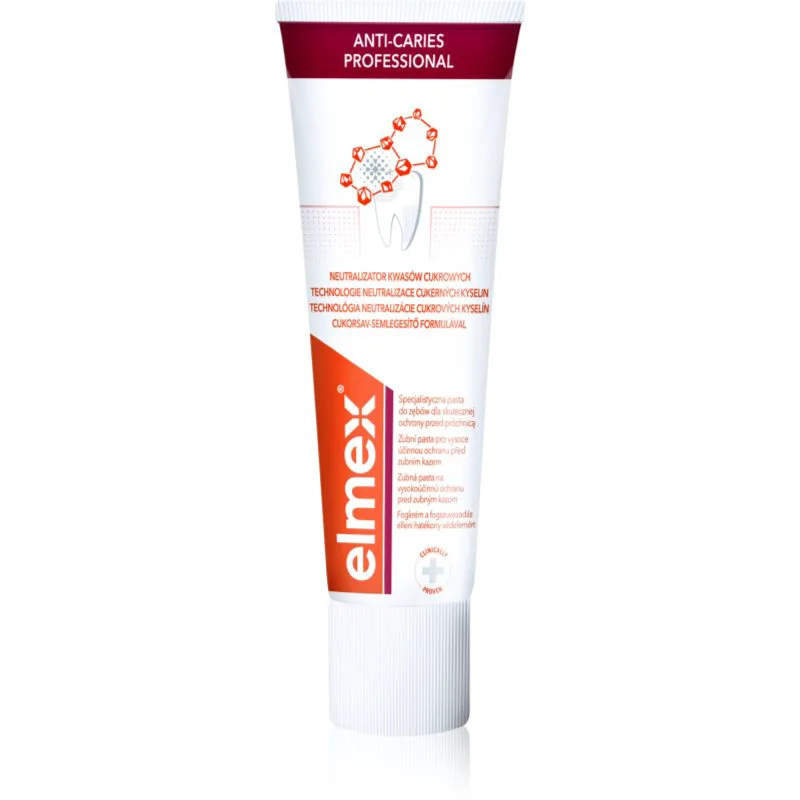 Elmex Anti-Caries Professional οδοντόκρεμα για προστασία από την τερηδόνα 75 ml