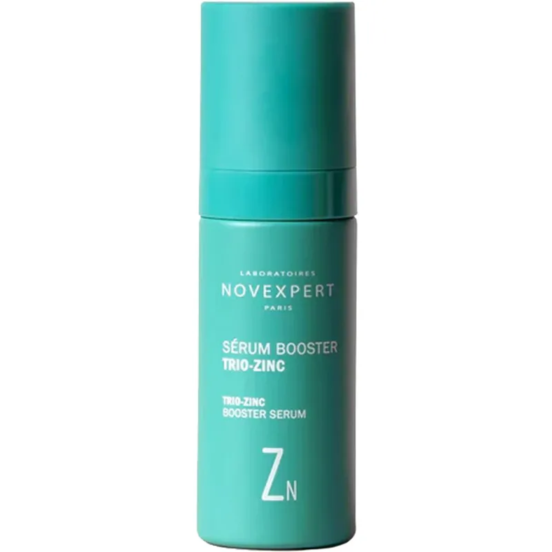Novexpert Trio-Zinc Anti-Imperfections & Anti-Age Booster Serum Ορός Ενίσχυσης για Επιδερμίδες Λιπαρές & με Τάση Ακμής με Ψευδάργυρο & Μπακουχιόλη 30ml
