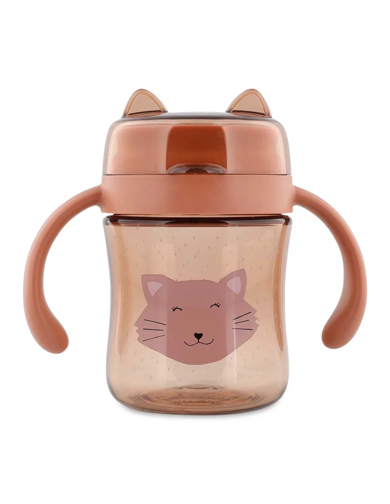 Trixie Εκπαιδευτικό Ποτήρι 360° Με Χεράκια Mrs. Cat 240ml