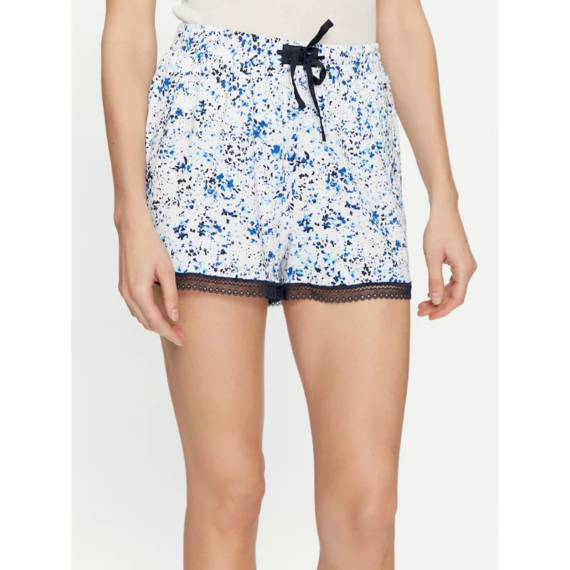 Tommy Hilfiger Σορτς πιτζάμας UW0UW05379 Μπλε Regular Fit
