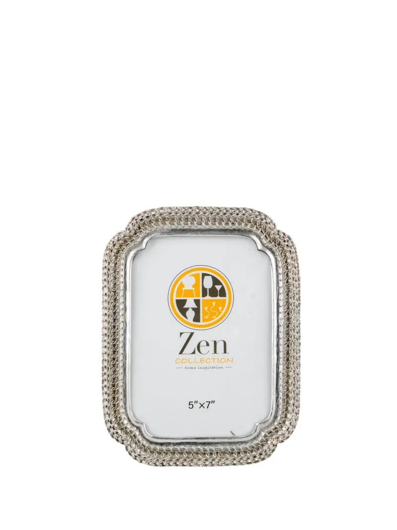 Κορνίζα Polyester Ασημί 13x18εκ. Zen Collection 25.2.50697 (Υλικό: Polyester, Χρώμα: Ασημί ) - ZEN COLLECTION - 25.2.50697