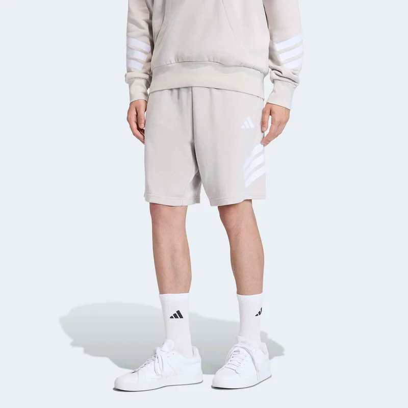 ADIDAS MEN 3-STRIPES FRENCH TERRY SHORTS ΜΠΕΖ