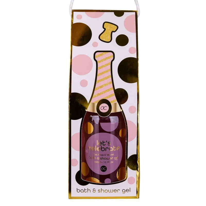 Let's celebrate Shower Gel σε πουά συσκευασία 360ml