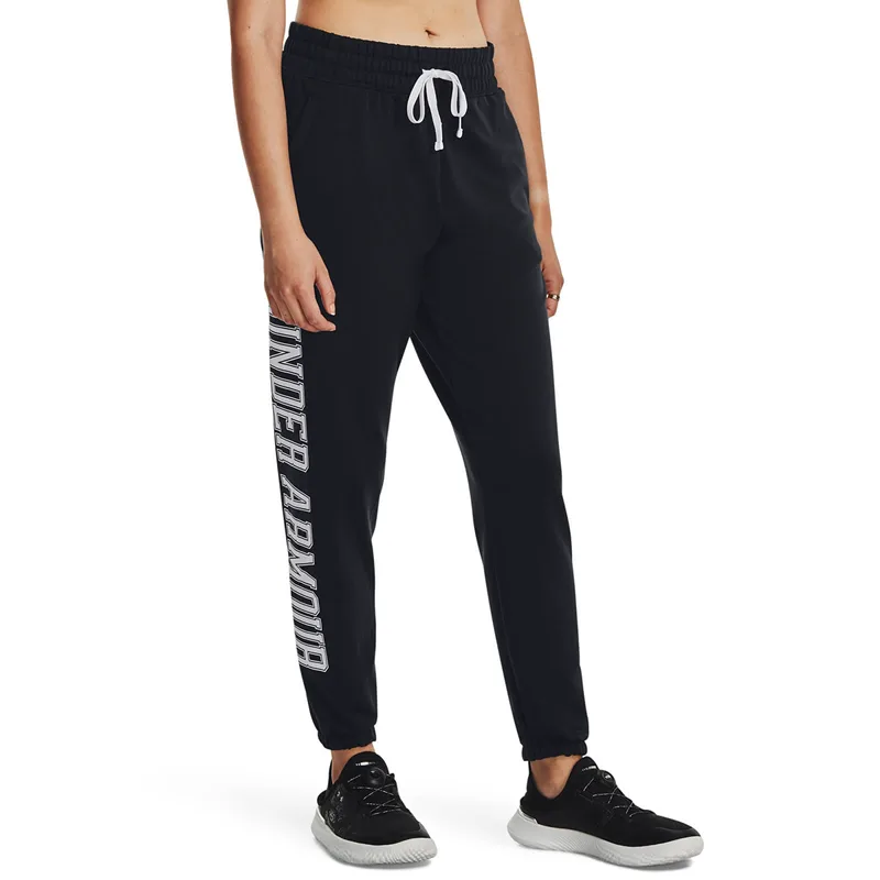 Παντελόνια Under Armour Rival Terry Graphic Jogr Black S
