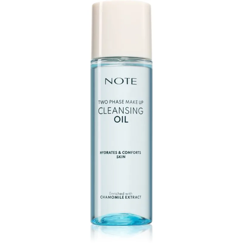 Note Cosmetique Two Phase Cleansing Oil διφασικό ντεμακιγιάζ αδιάβροχου μεικαπ για μάτια και χείλη 100 ml