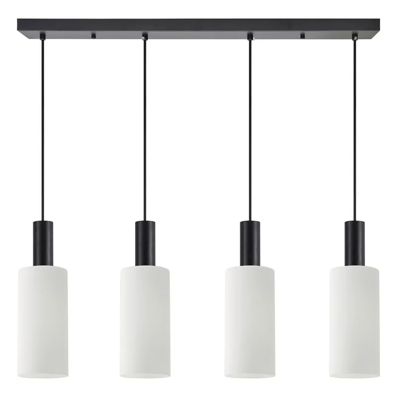 Φωτιστικό Οροφής Πολύφωτο Homelighting 77-8567 Black/White