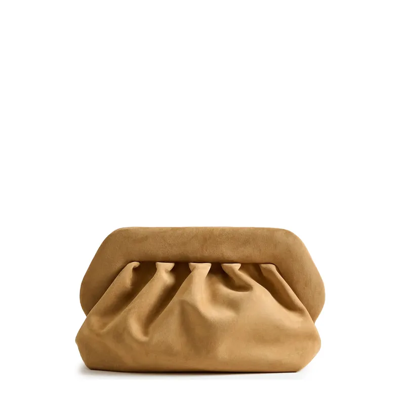 Clutch γυναικεία THEMOIRe Biscuit TMFW25BSUE124 Bios Suede 261