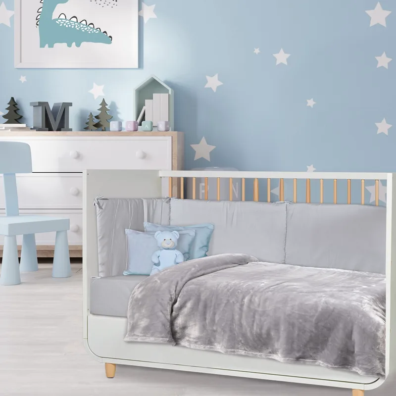 Κουβέρτα Βελουτέ Κούνιας Das Baby Relax 1342 110x150