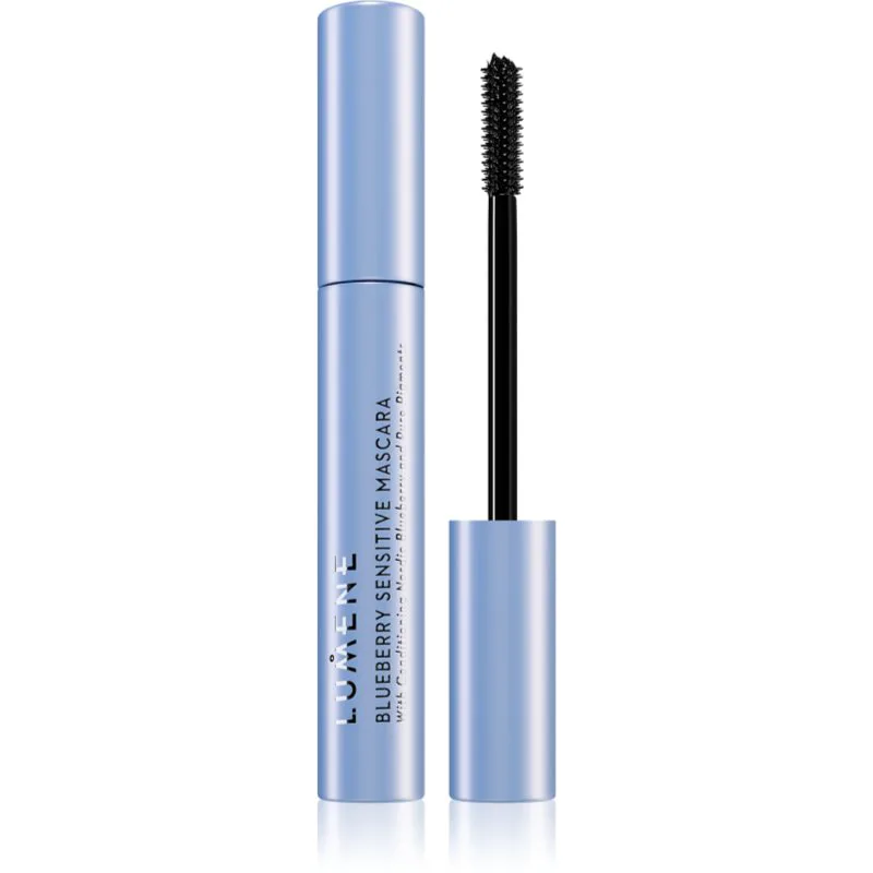 Lumene Nordic Makeup Blueberry Sensitive περιποιητική μάσκαρα για ευαίσθητα μάτια απόχρωση Black 9 ml