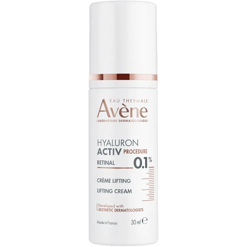 Avene Hyaluron Activ Procedure Retinal 0,1% Lifting Cream Κρέμα Ανόρθωσης με 0,1% Ρετιναλδεϋδη Ανορθώνει το Περίγραμμα του Προσώπου & Ενεργοποιεί τις Κυτταρικές Επιδόσεις 30ml