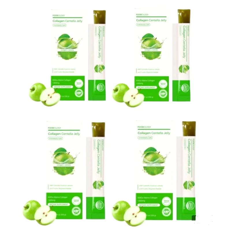 FOODOLOGY - Collagen Centella Jelly - 25g x 10 sticks (4ea) Set