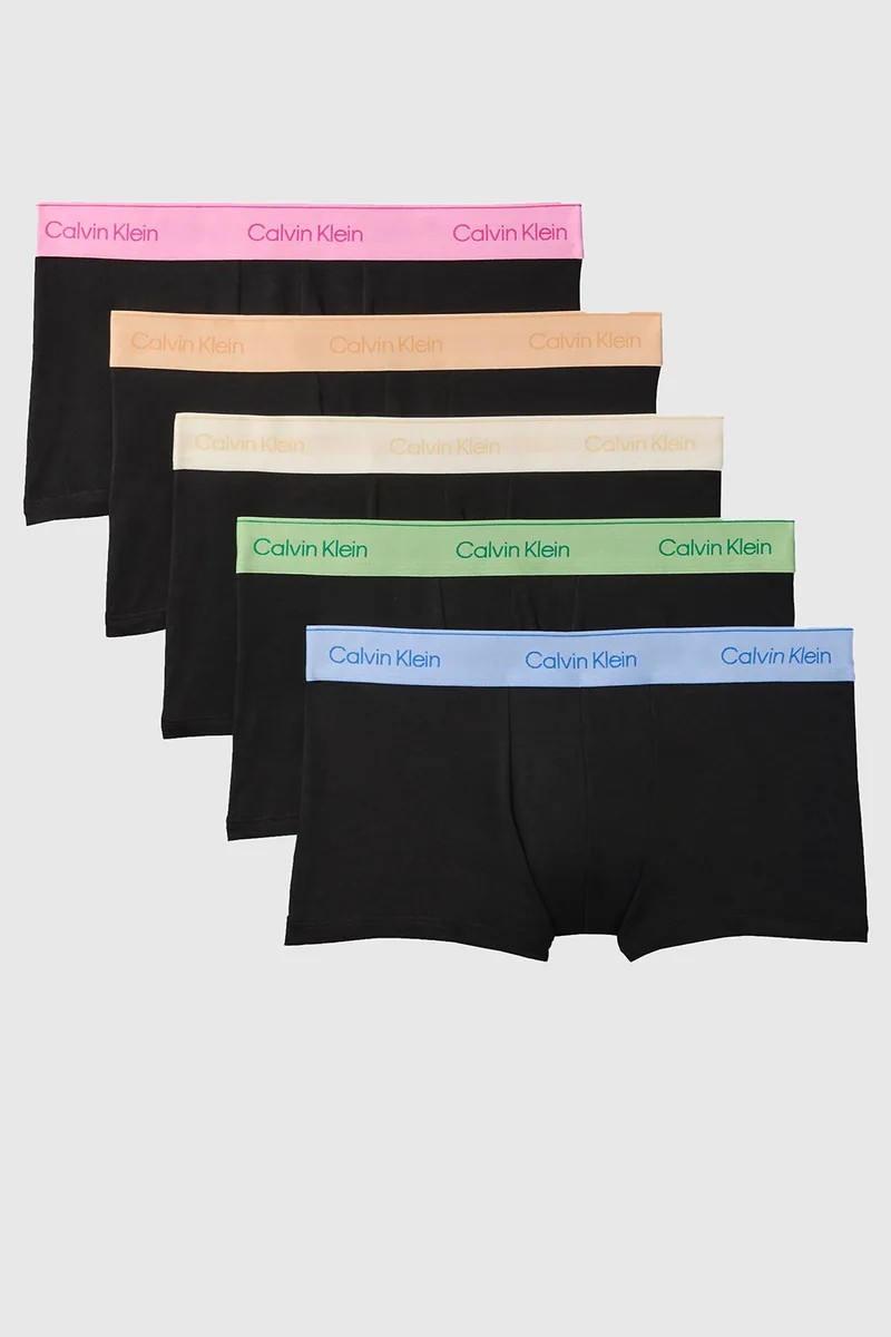 Calvin Klein ανδρικά μποξεράκια Icon Cotton Stretch (Συσκ. 5 τεμαχίων)-LV00NB4550-4X4