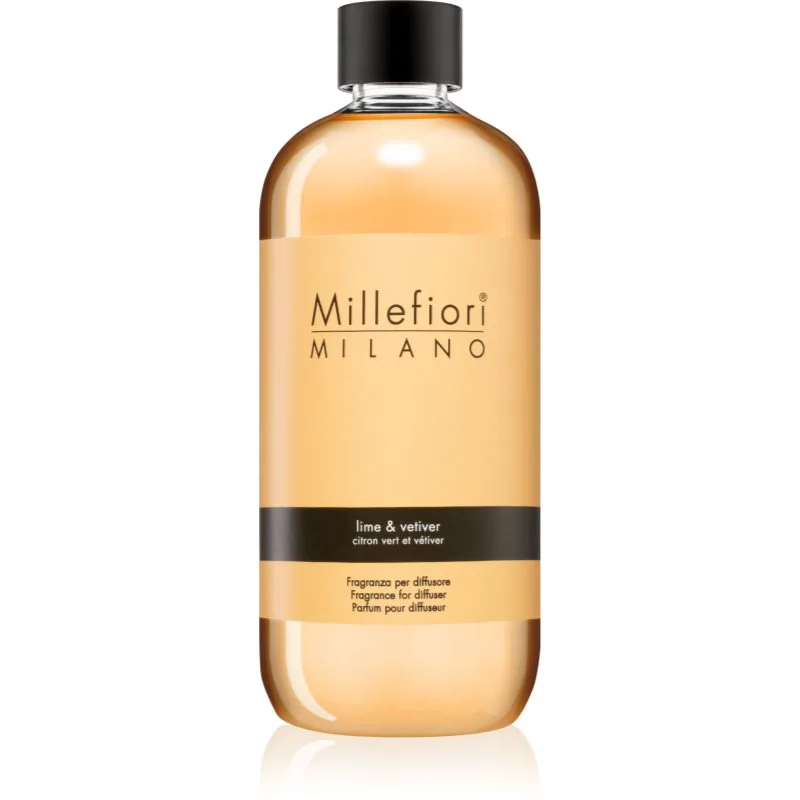 Millefiori Milano Lime & Vetiver ανταλλακτικό για διαχυτές αρώματος 500 ml