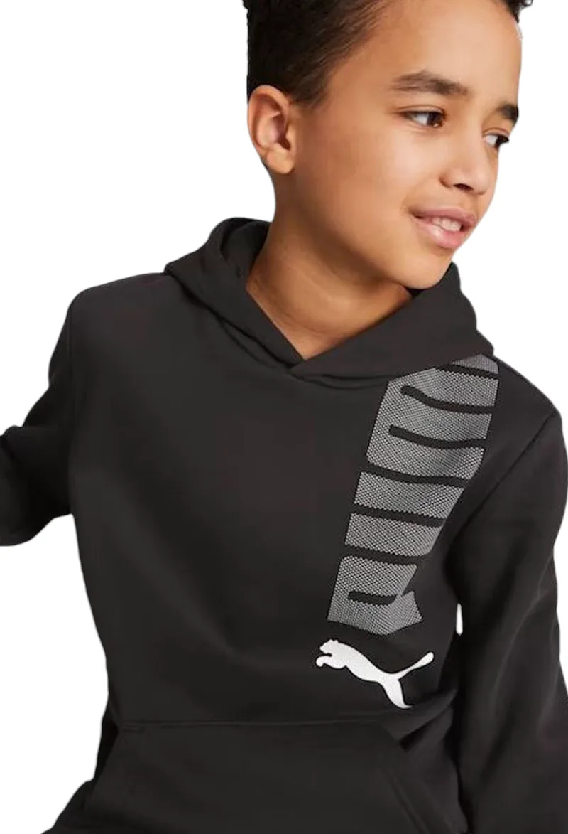 Μπλούζα Μακρυμάνικη Puma Ess Logo Lab Hoodie FL B 676325-01 Αγόρι