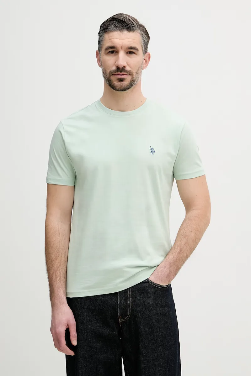 Βαμβακερό μπλουζάκι U.S. Polo Assn. DHM