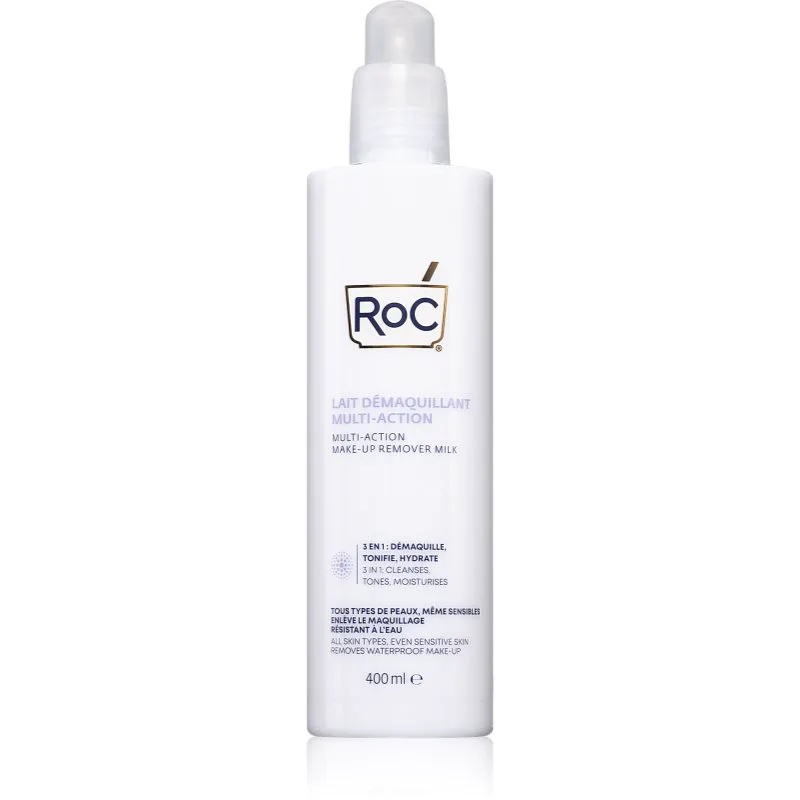 RoC Démaquillant Make-Up Remover Milk απαλό γαλακτωμα ντεμακιγιάζ 400 ml