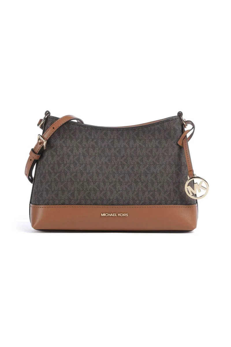 Michael Kors γυναικεία τσάντα crossbody "Andie Small" - 32S6G3PC1B Καφέ Σκούρο