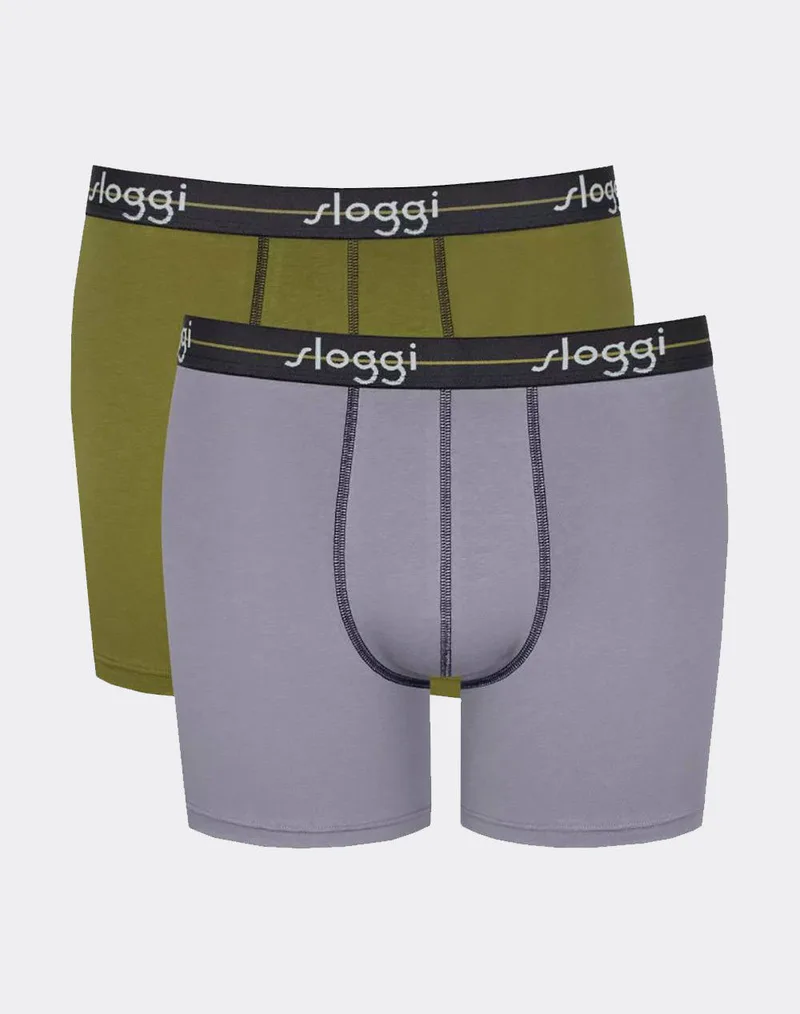 SLOGGI ΜΠΟΞΕΡ men Start Short C2P box 10206948-M029 Olive