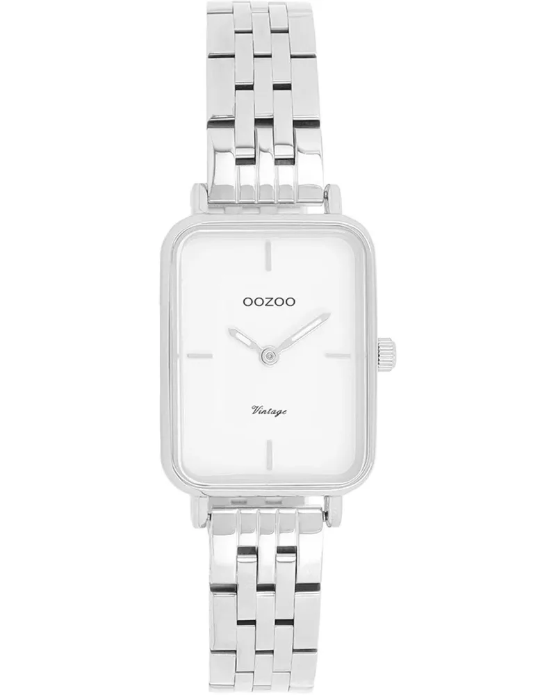 OOZOO Vintage - C20416, Silver case with Stainless Steel Bracelet