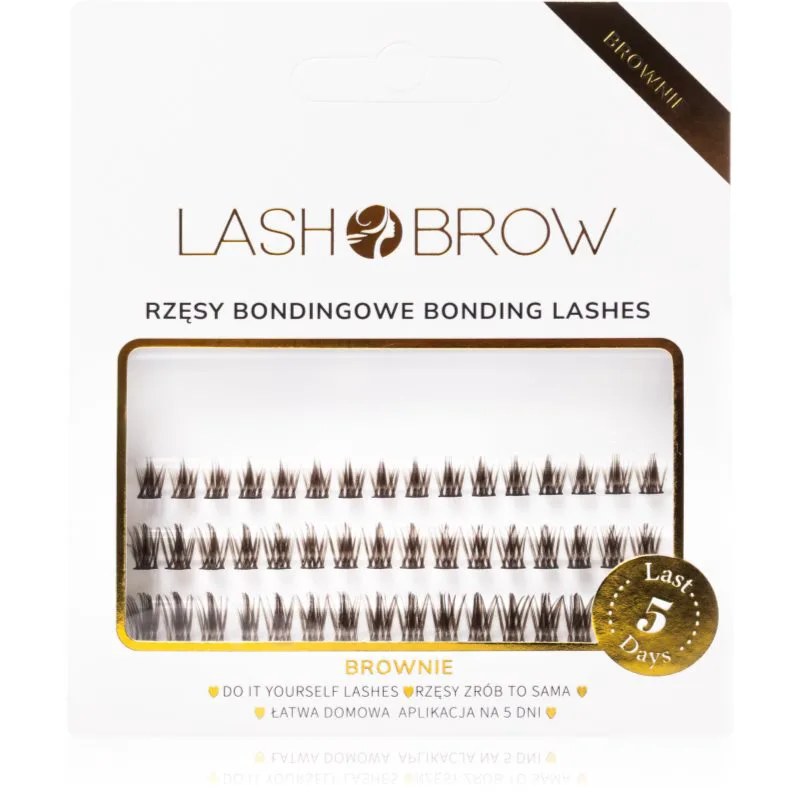 Lash Brow Bonding Eyelashes ψεύτικες βλεφαρίδες σε τουφάκια Iconic Brownie 1 τμχ
