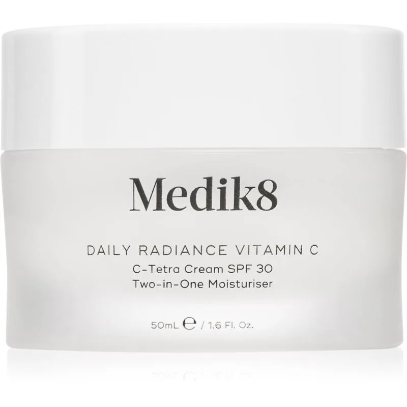 Medik8 Daily Radiance Vitamin C αντιοξειδωτική κρέμα ημέρας με βιταμίνη C SPF 30 50 μλ