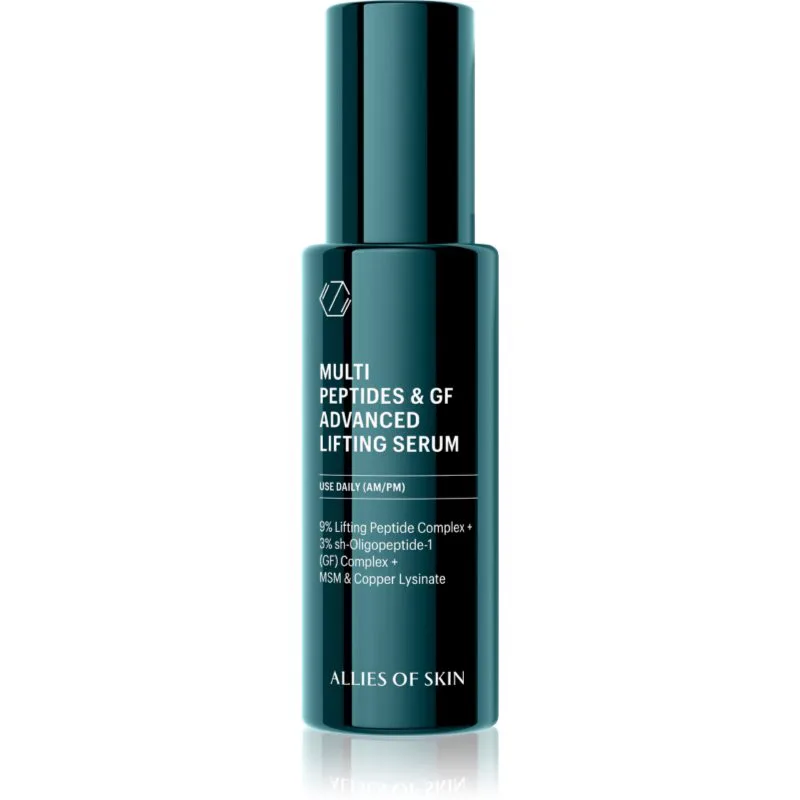 Allies of Skin Multi Peptides & GF Advanced Lifting Serum ανορθωτικός ορός προσώπου 50 ml