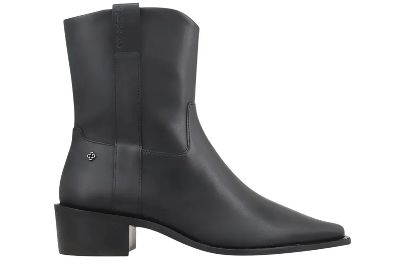Μποτάκια Capodarte Mid Bota 4017456-PRETO ATANADO BOTA Γυναικείο