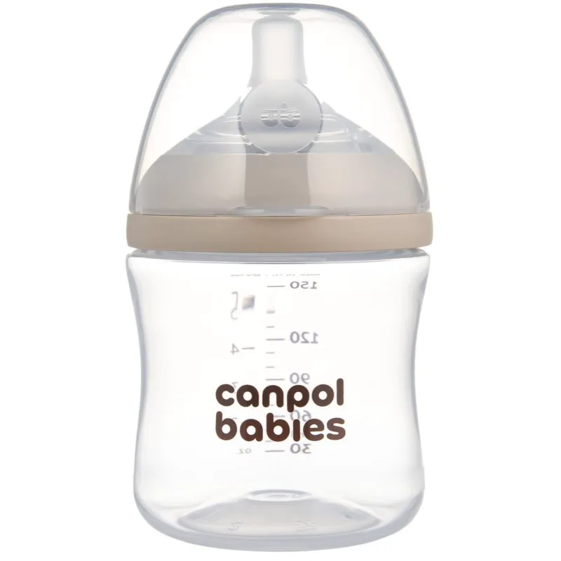 Canpol babies Natural Shape μπιμπερό κατά των κολικών 0m+ 150 ml