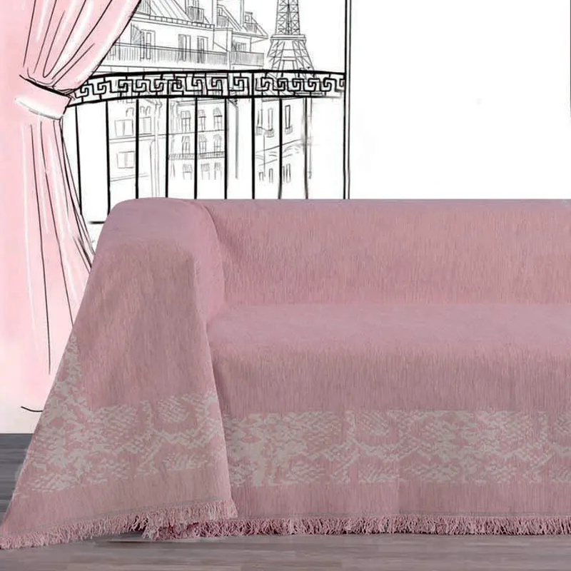 Ριχτάρι Διθέσιου Καναπέ 180x250 Makis Tselios Amazon Dusty Ροζ 180x250