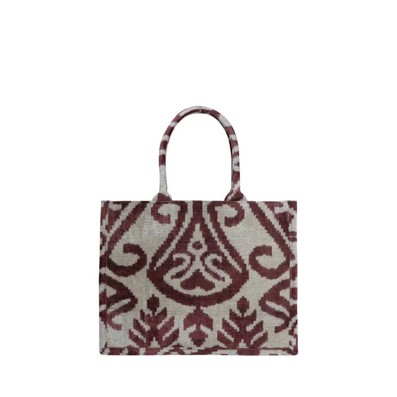 Ράνια Tote Bag Μπεζ Με Print